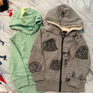 Star Wars Gray Character Hoodie & Cubcoats Mint Dino Hoodie